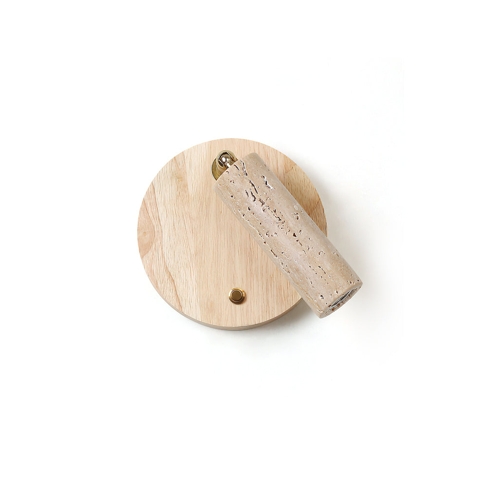Aspen Travertine Wall Lamp