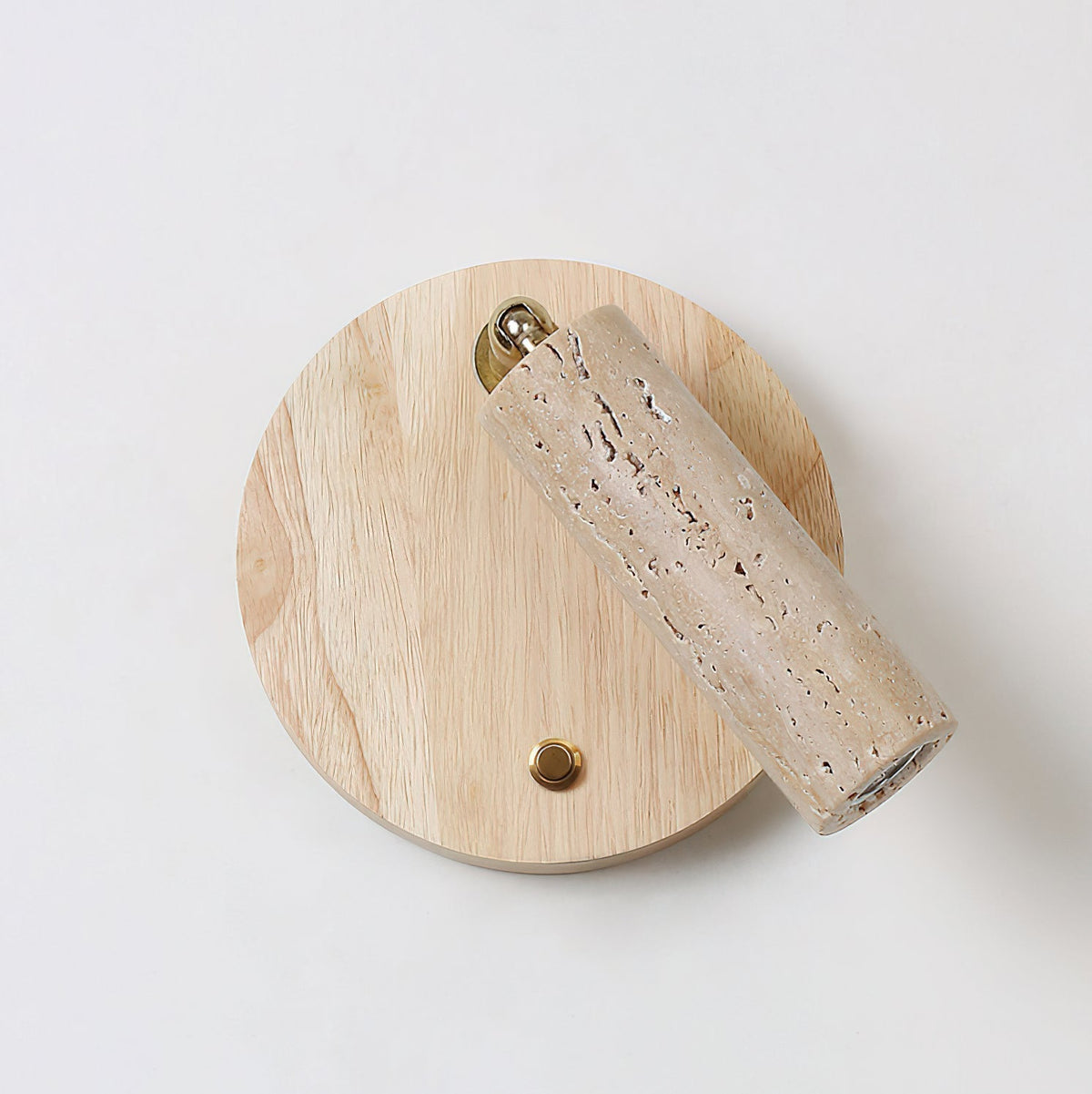 Aspen Travertine Wall Lamp
