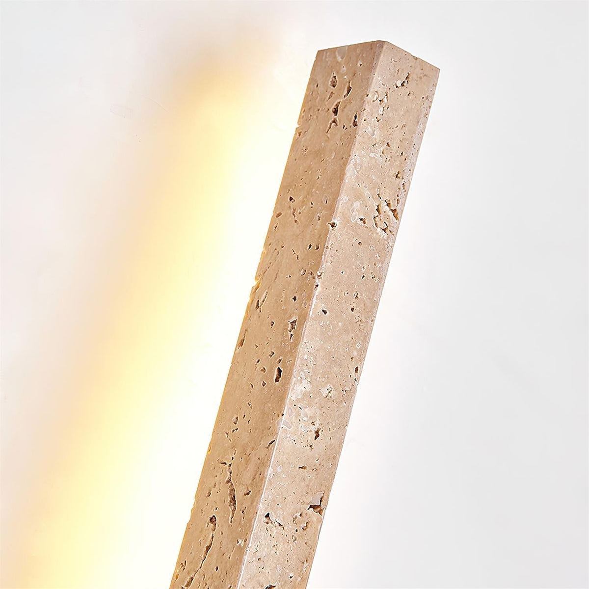 Corvella Wall Lamp Slim Linear Travertine Minimalist