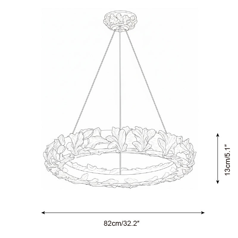 Oreloaria Ring Chandelier