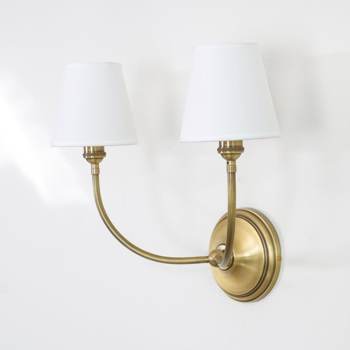 Pegedut Wall Lamp Black Bronze Fabric