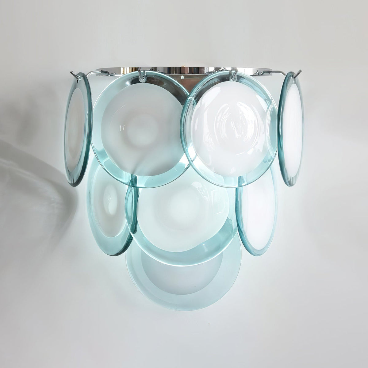 Elisa Wall Lamp Multicolor Art Glass Sconce