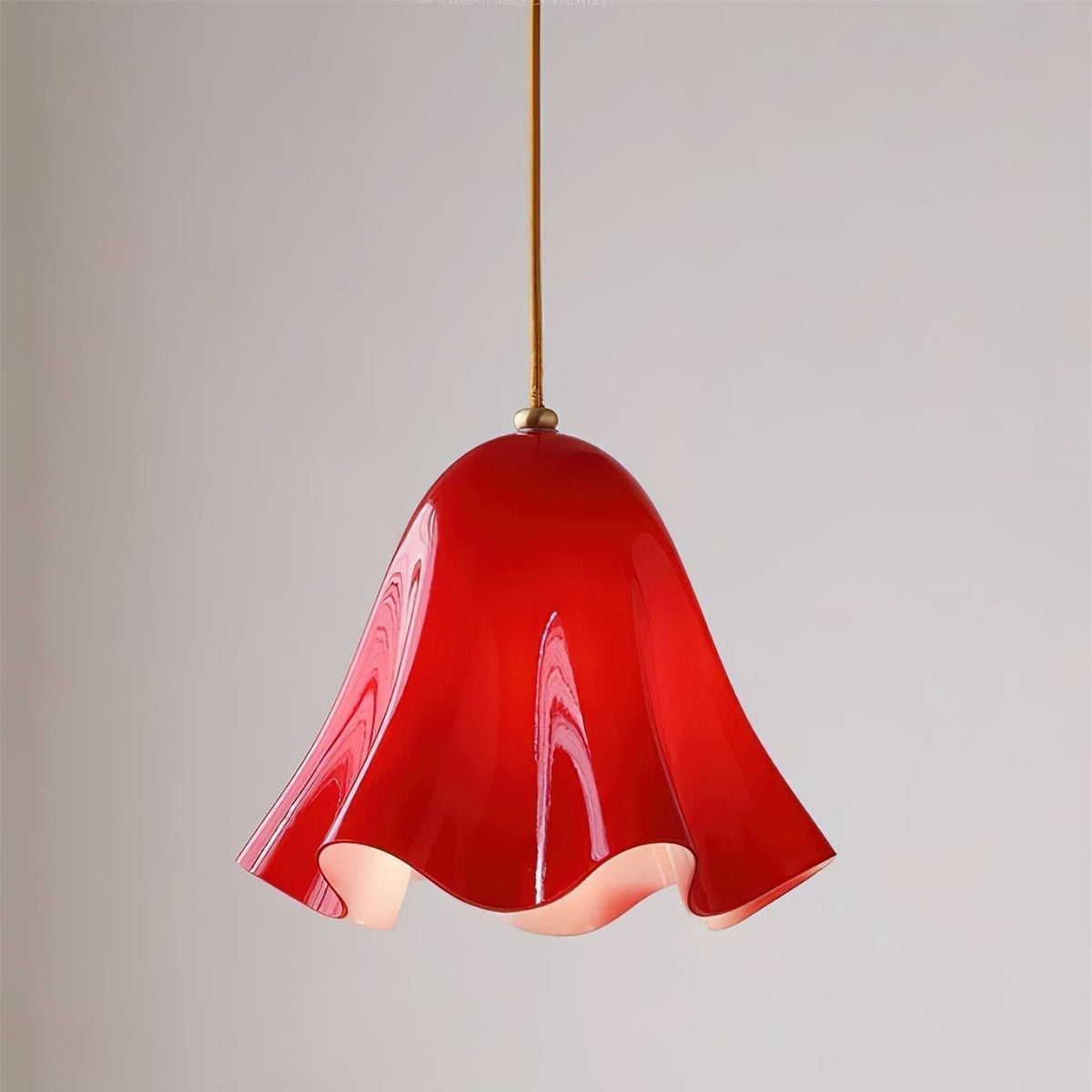Arden Bell Glass Pendant Light