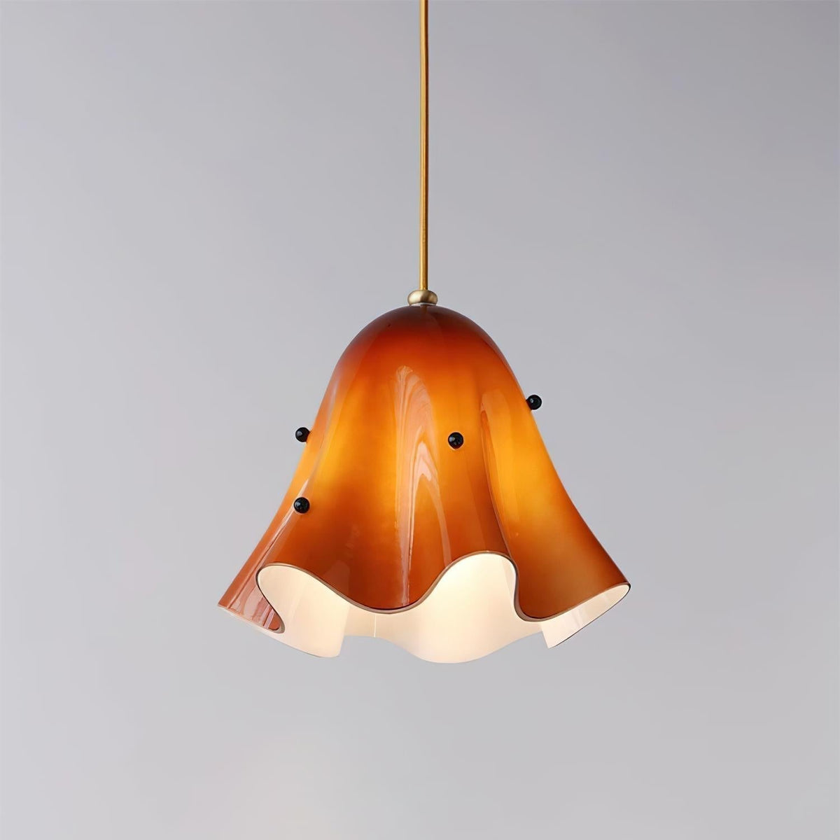 Arden Bell Glass Pendant Light