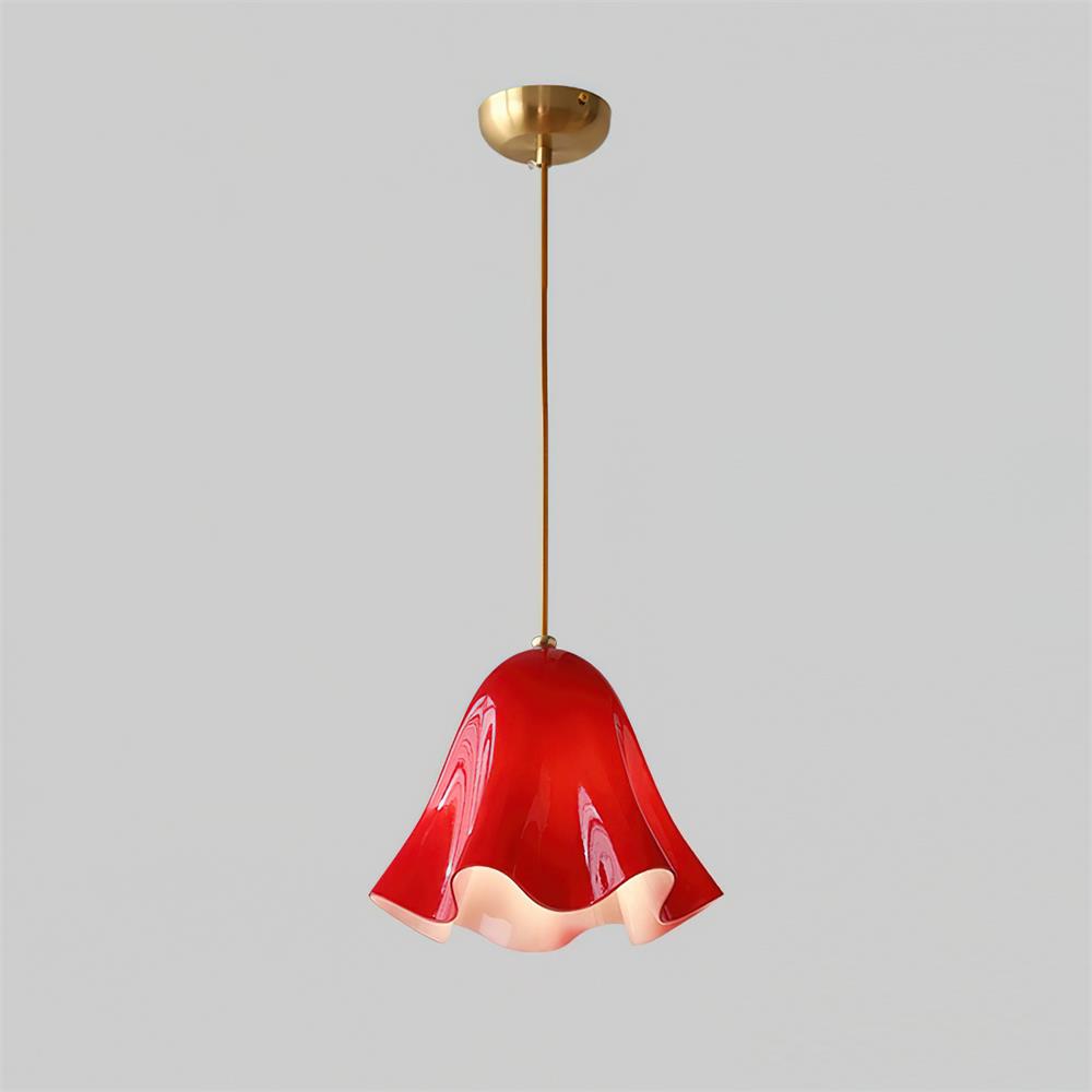 Arden Bell Glass Pendant Light