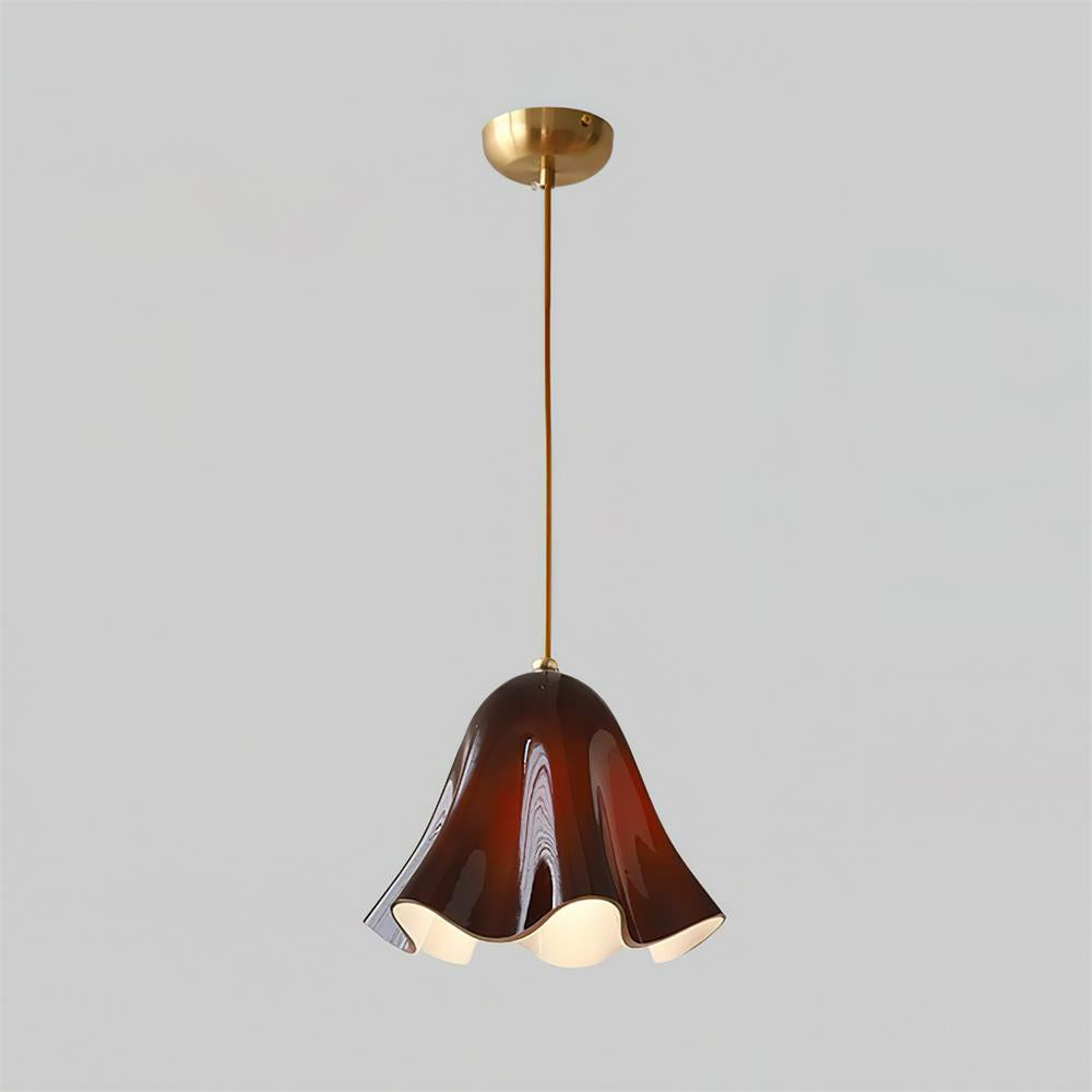 Arden Bell Glass Pendant Light