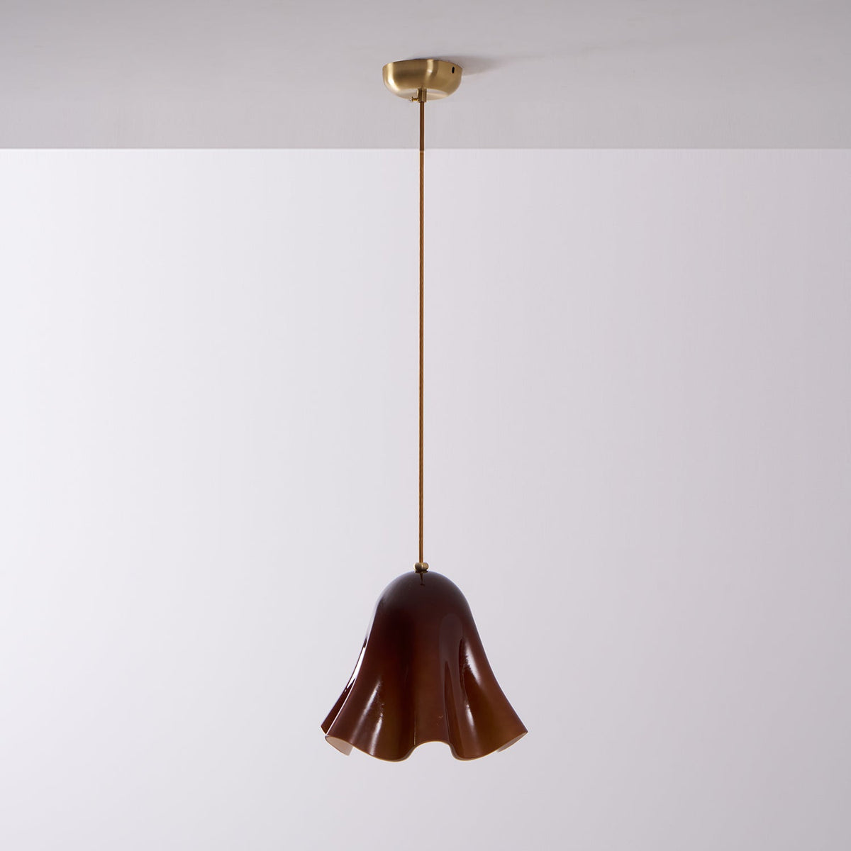 Arden Bell Glass Pendant Light