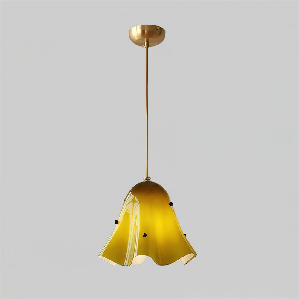 Arden Bell Glass Pendant Light