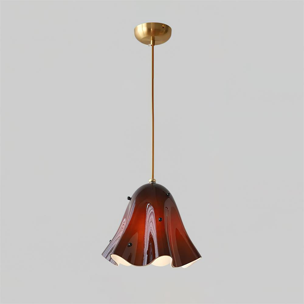 Arden Bell Glass Pendant Light