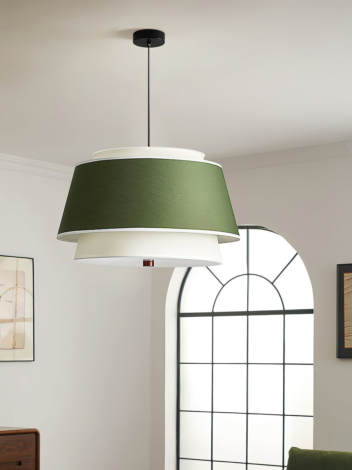 Verdura Drum Pendant Light