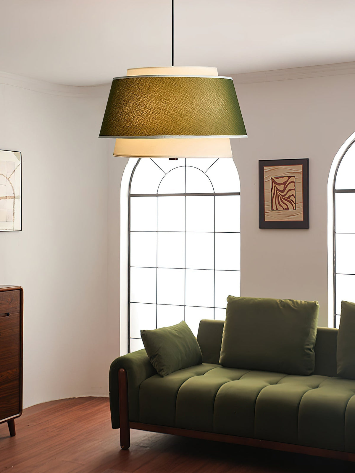 Verdura Drum Pendant Light