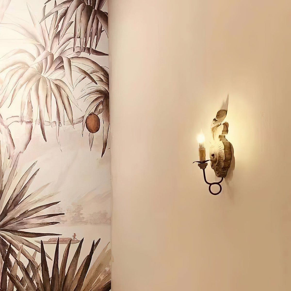 Tegeban Indoor Wall Lamp Wood