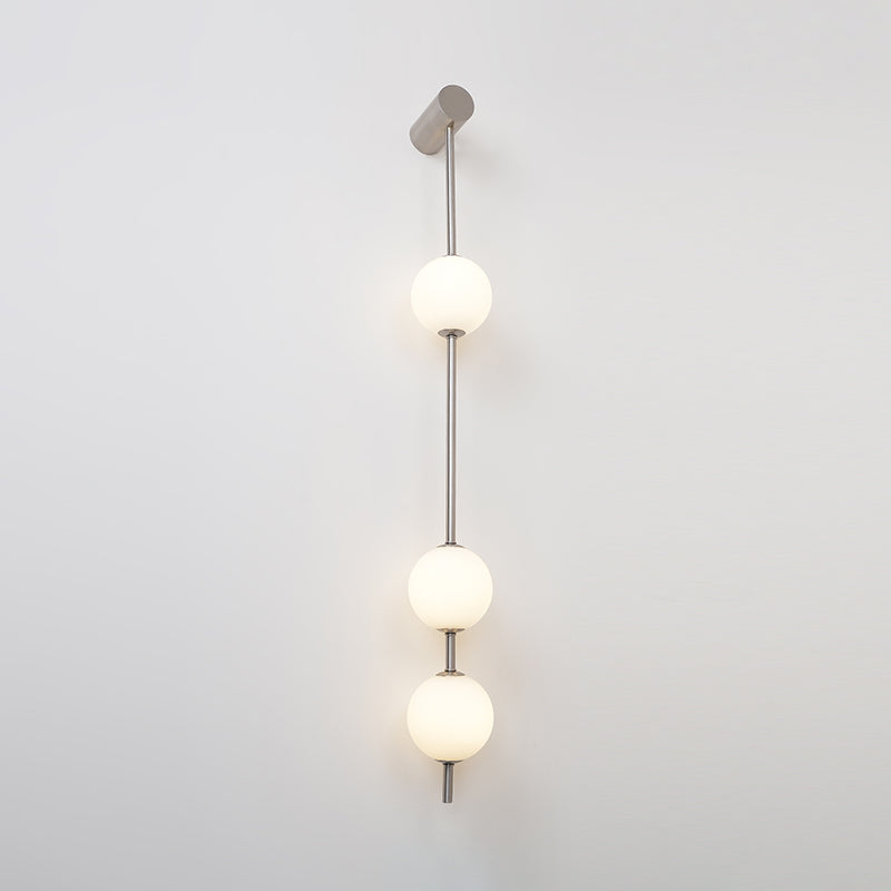 Soloiella Wall Lamp Vertical Balls Brass