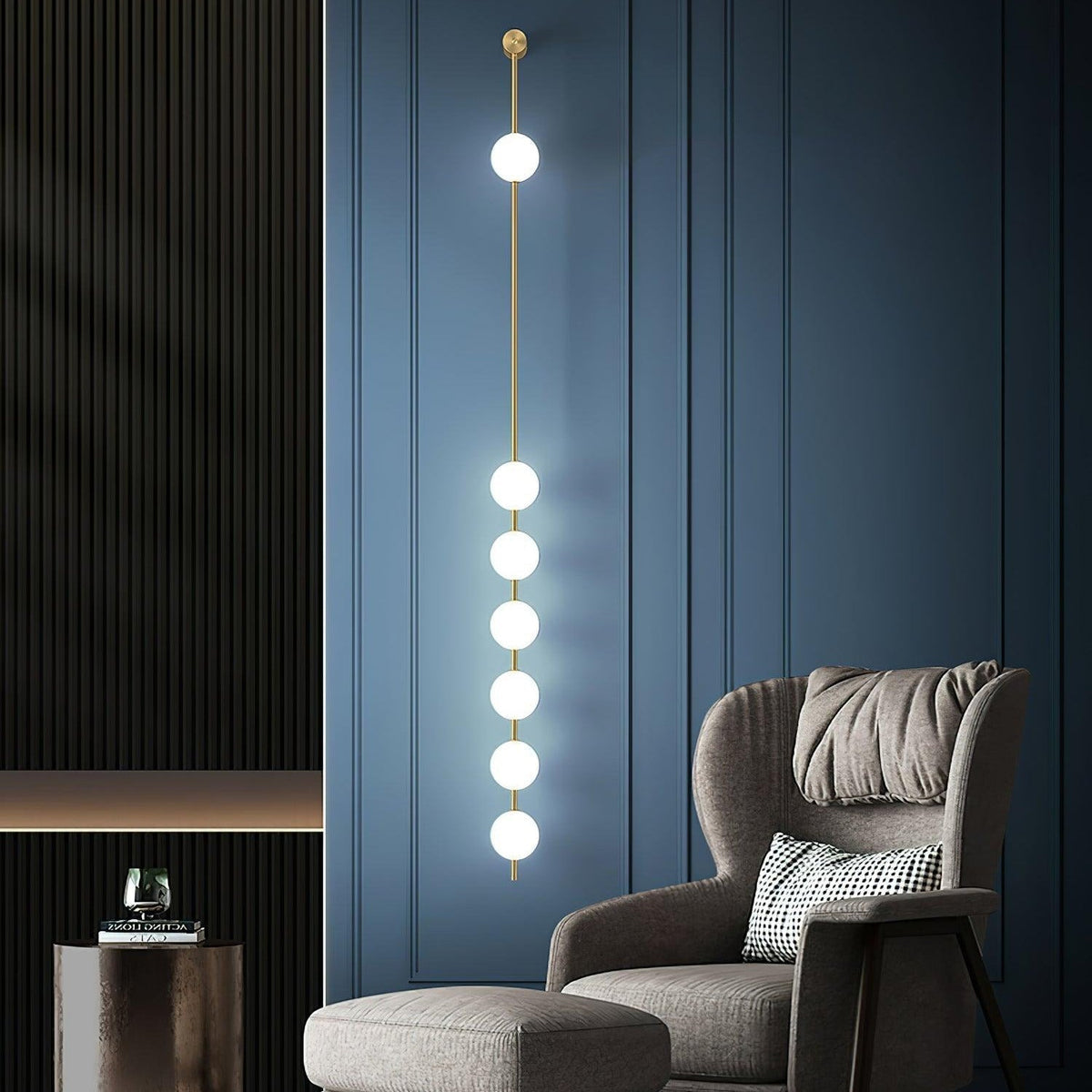 Bugogek Vertical Balls Wall Lamp