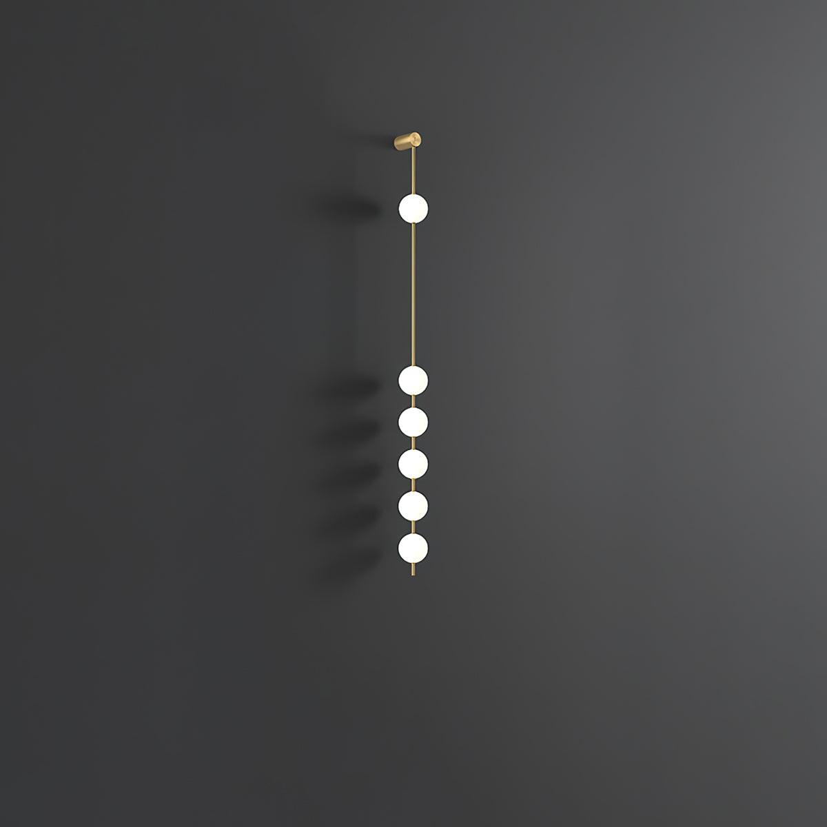 Bugogek Vertical Balls Wall Lamp