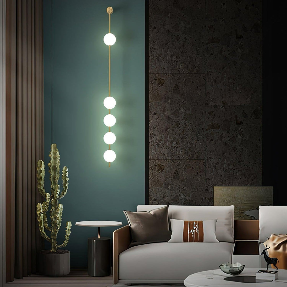 Bugogek Vertical Balls Wall Lamp