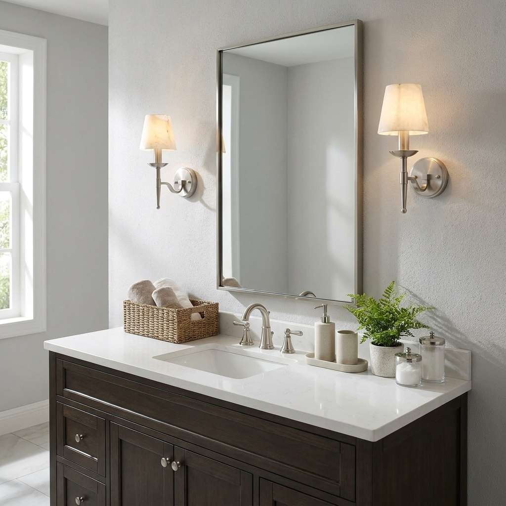 Iverstone Alabaster Wall Sconce