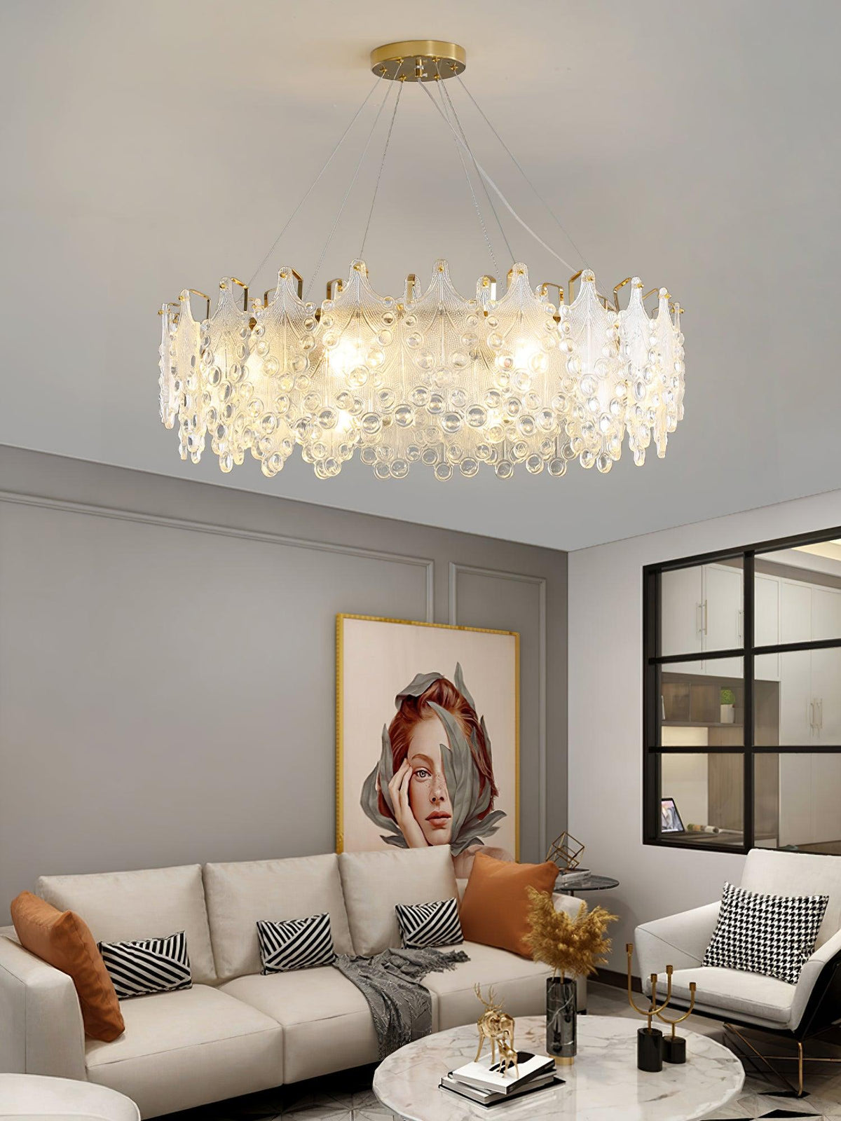 Cisorir Crystal Chandelier