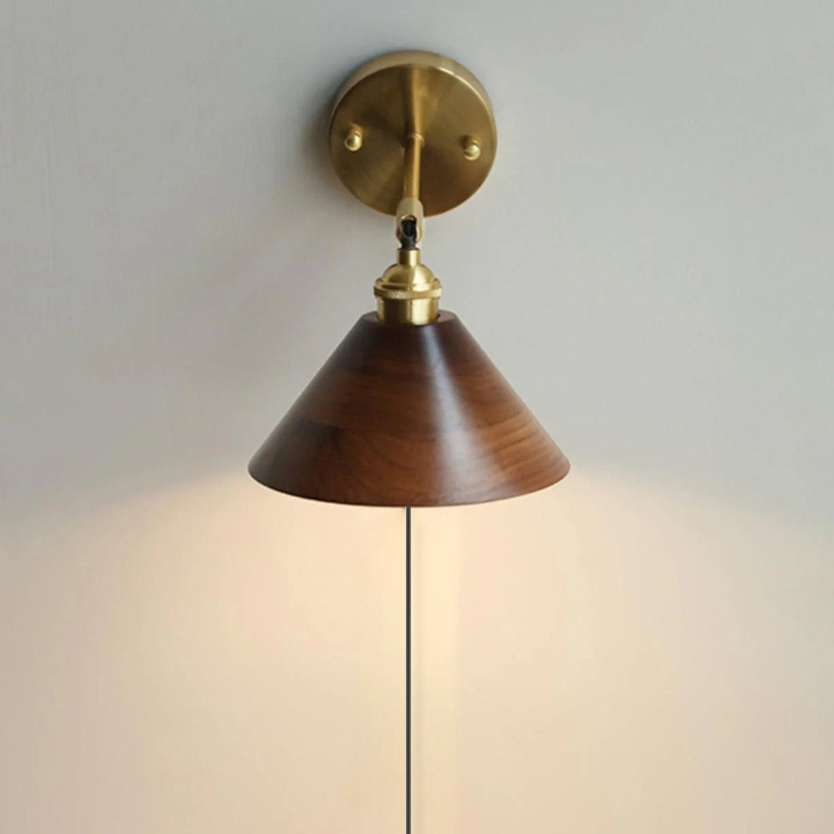 Kusekam Vintage Pull Chain Switch Wall Lamp