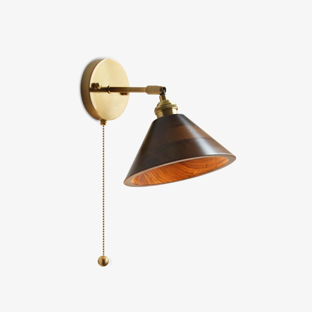 Kusekam Vintage Pull Chain Switch Wall Lamp
