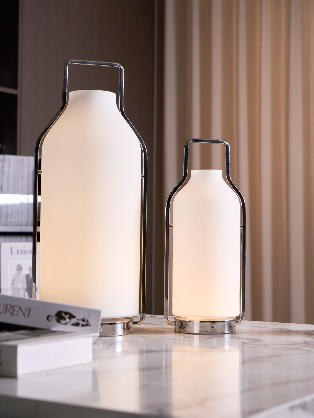 Solace Lantern Minimalist Table Lamp