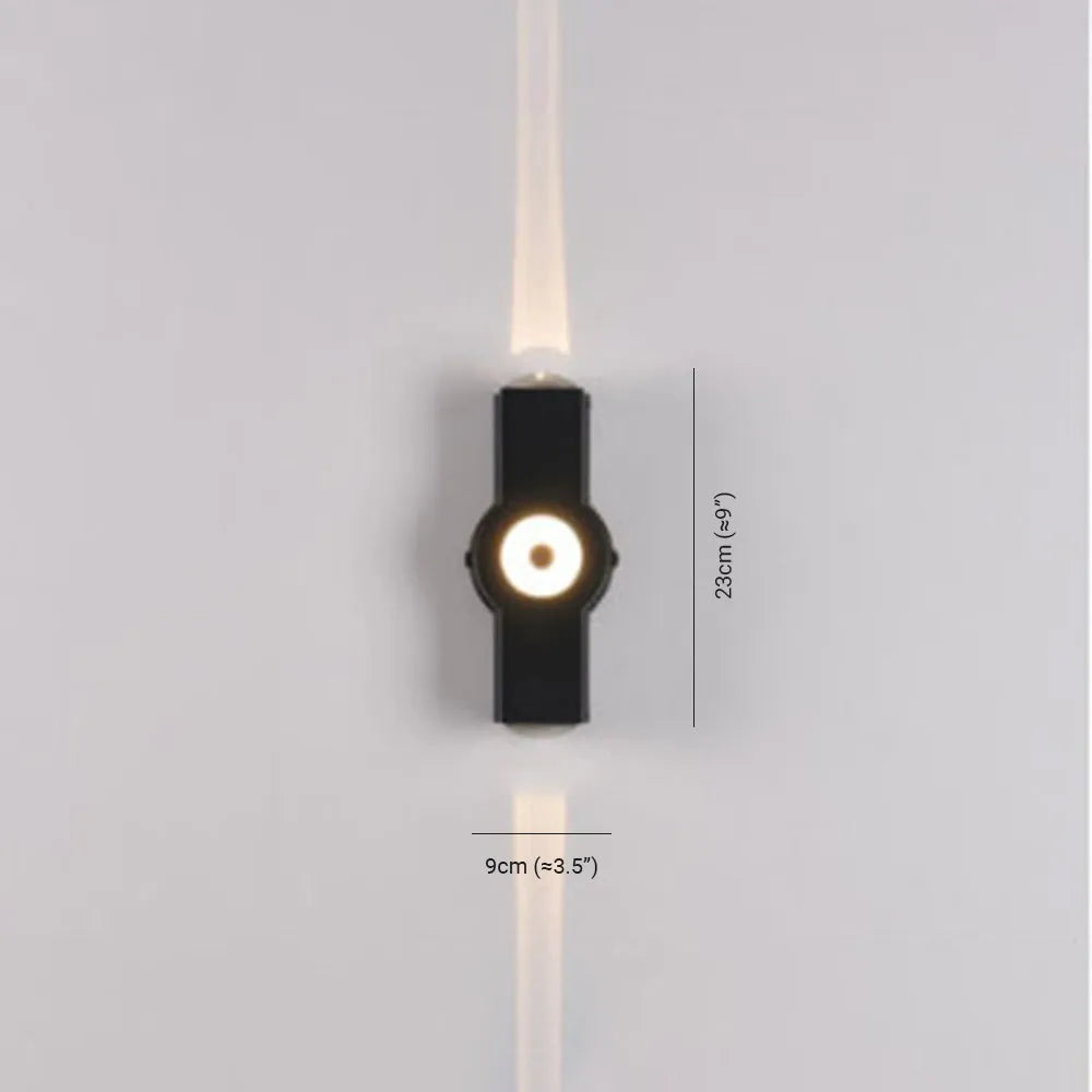 Vexor Wall Light Modern Waterproof Cross Outdoor Garden/Corridor-Neutral Decor