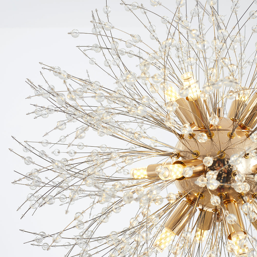 Lirex Vintage Pendant Light Dandelion firework-Neutral Decor
