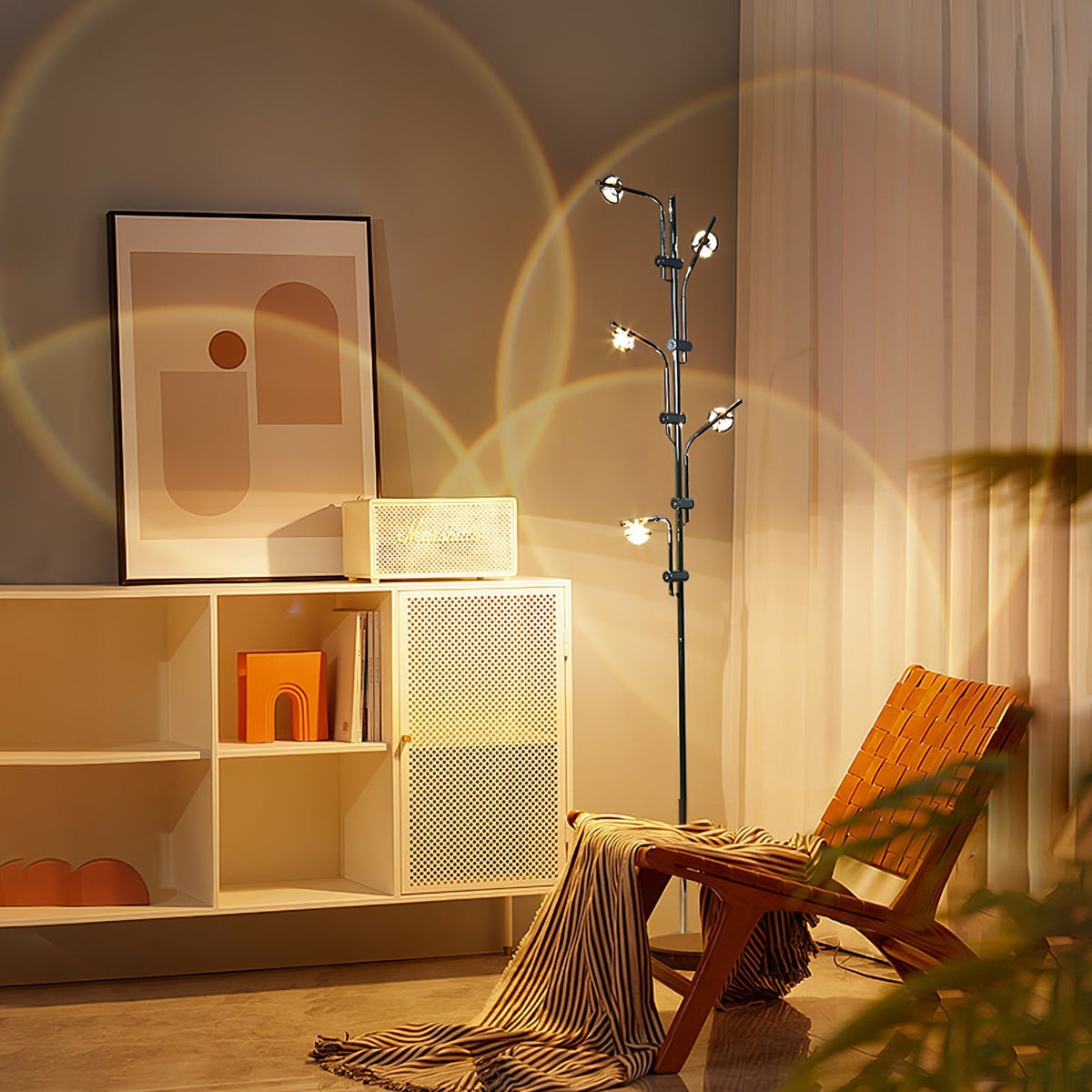 Receiv Steel Floor Lamp