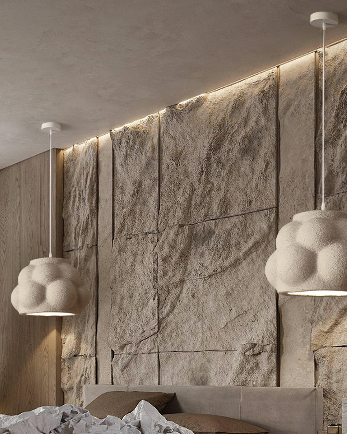 Mossy Wabi Sabi  Pendant Light