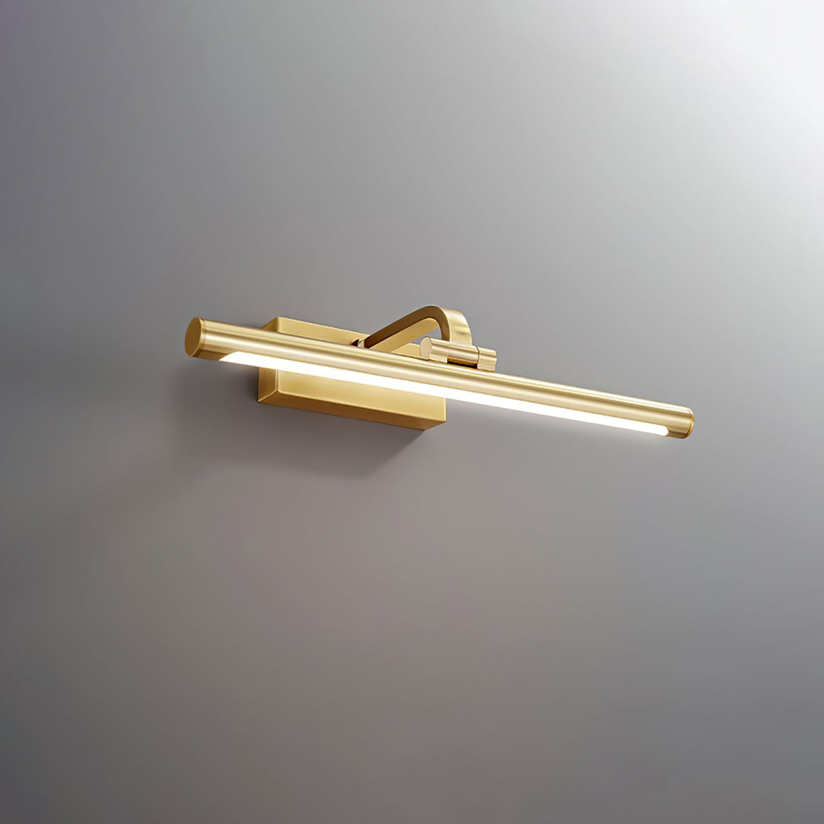 Tevelo Brass Minimalist Wall Lamp