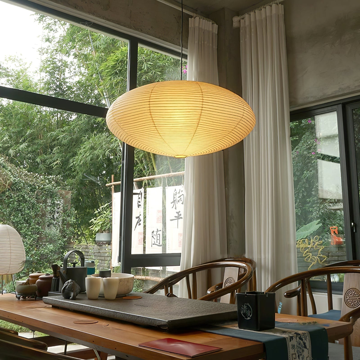 Piaiviella Pendant Lamp Paper for Living Room