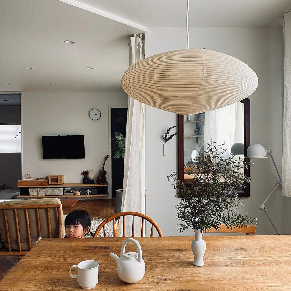 Piairaine Washi Paper 15A Pendant Light