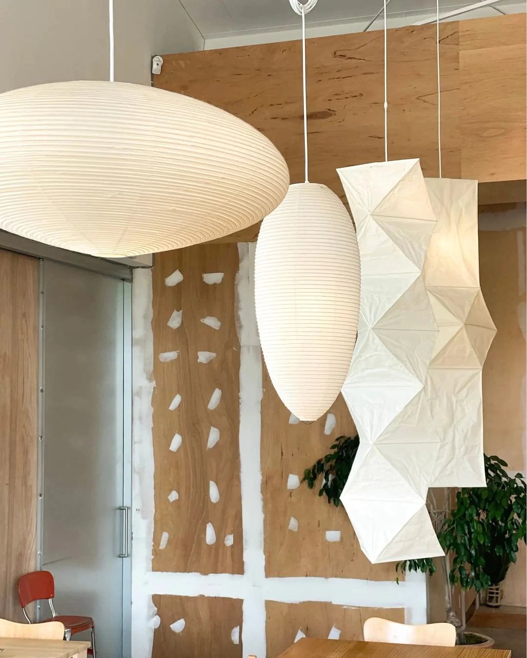 Piairaine Washi Paper 15A Pendant Light