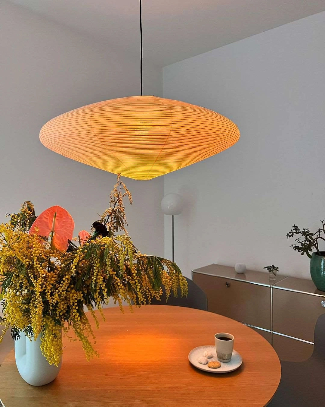 Piaiviella Pendant Lamp Paper for Living Room