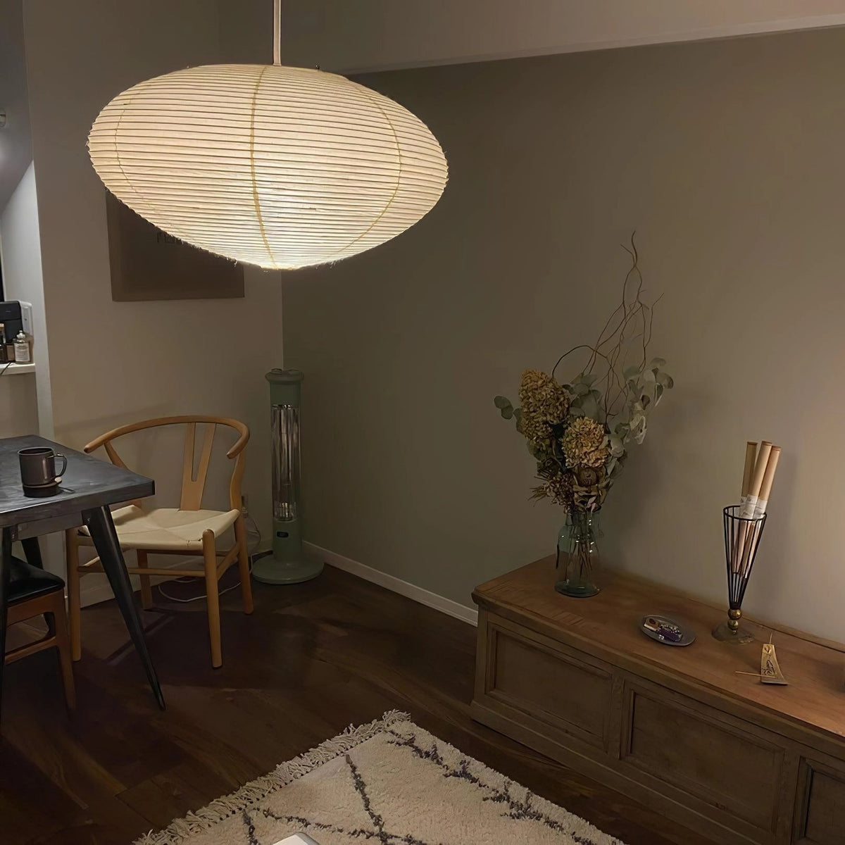 Nosirok Washi Paper Swag Pendant Light