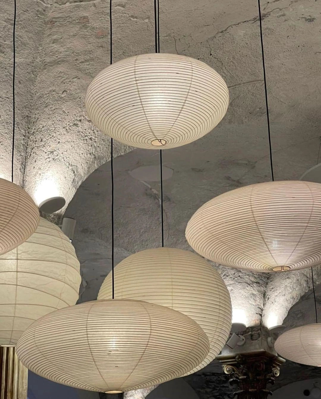 Piaiviella Pendant Lamp Paper for Living Room