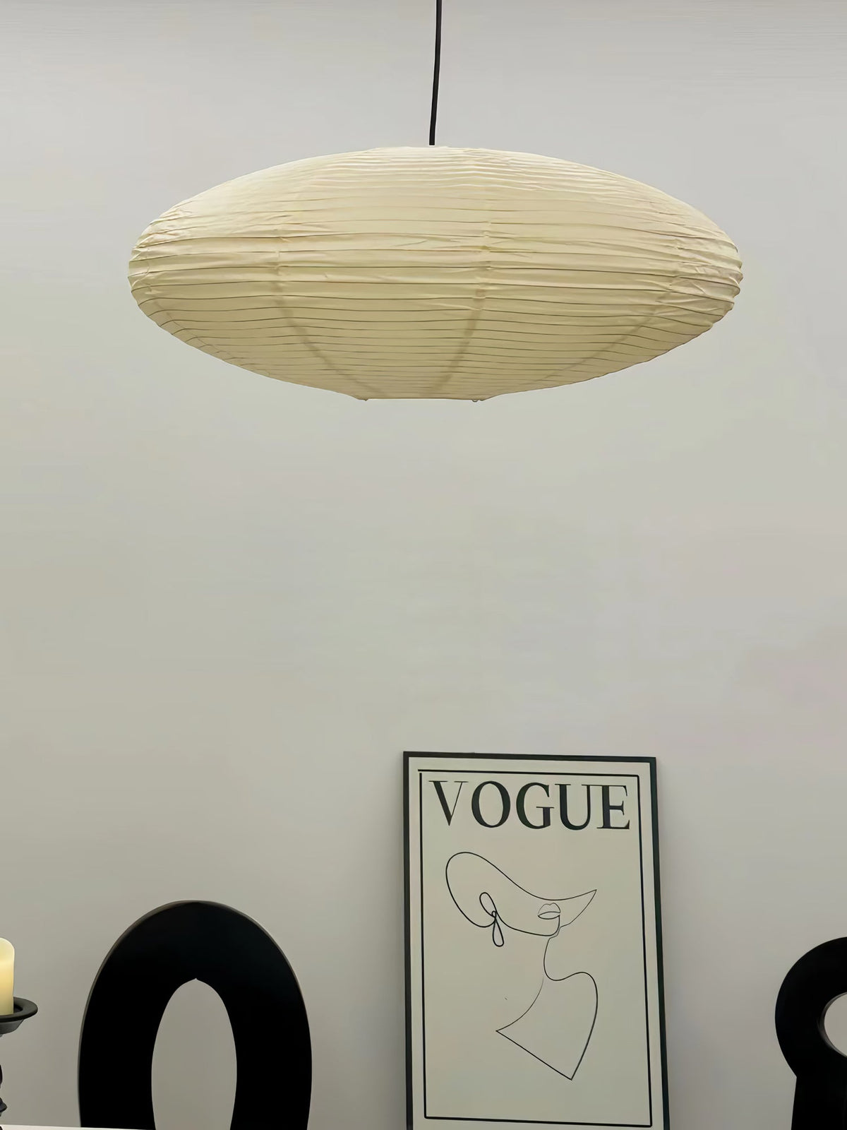 Piaiviella Pendant Lamp Paper for Living Room