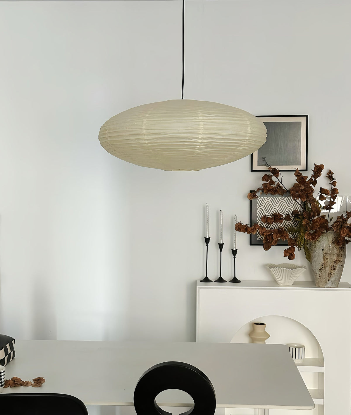 Piaiviella Pendant Lamp Paper for Living Room