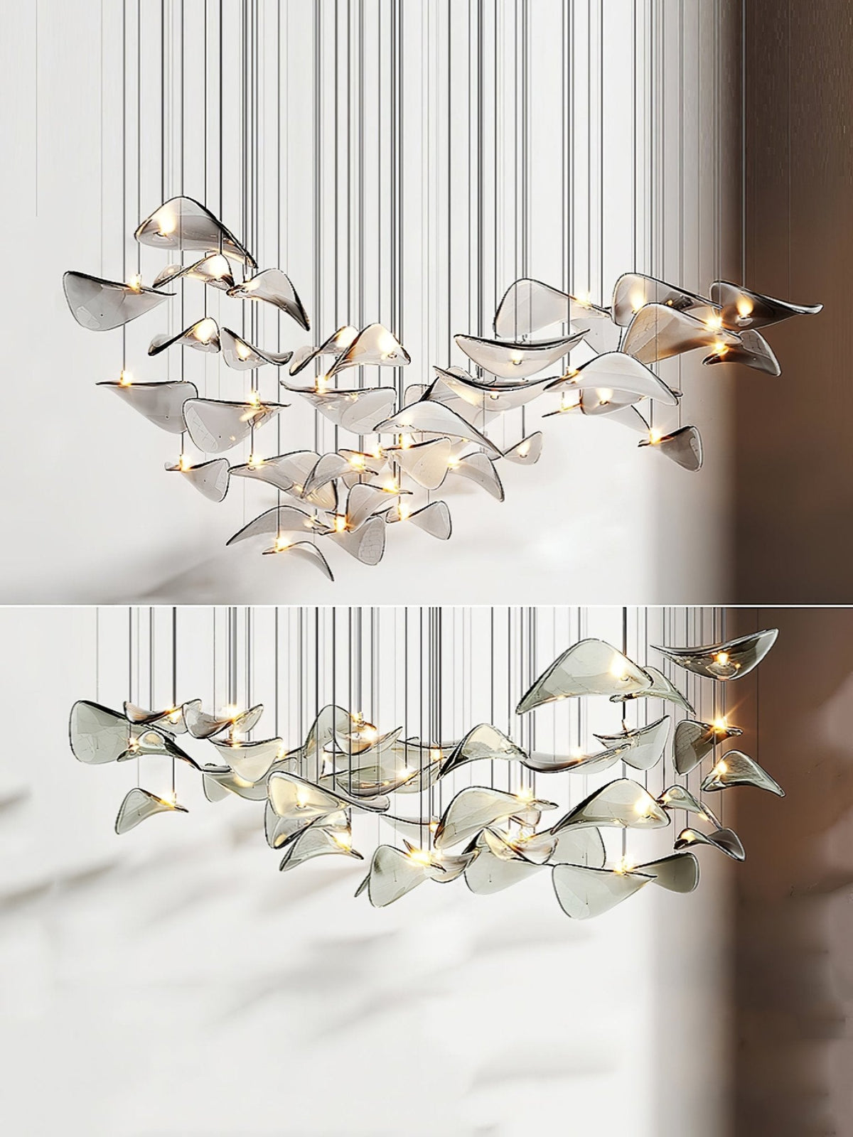 Lioris Butterfly Gold Pendant Light