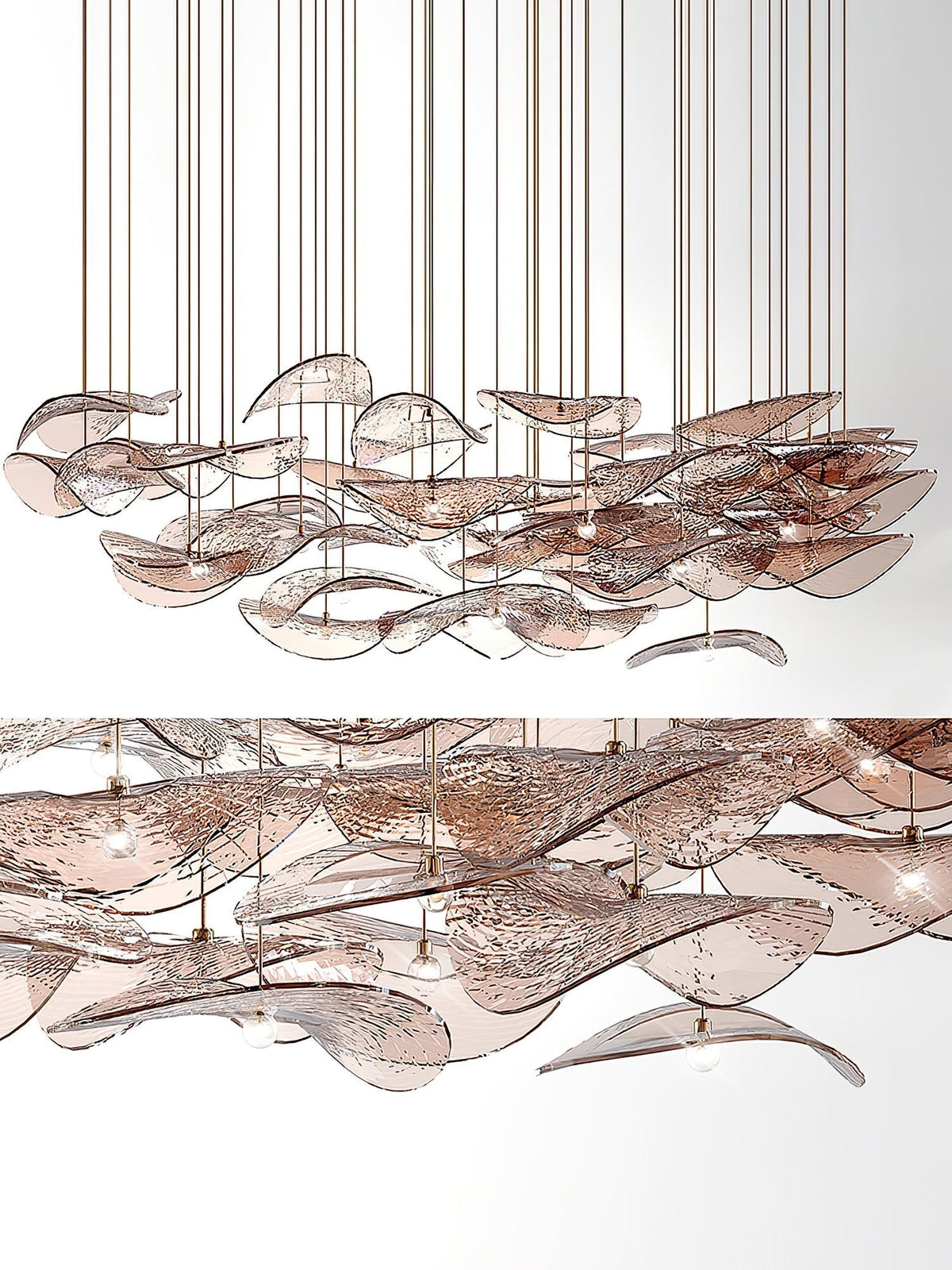 Lioris Butterfly Gold Pendant Light