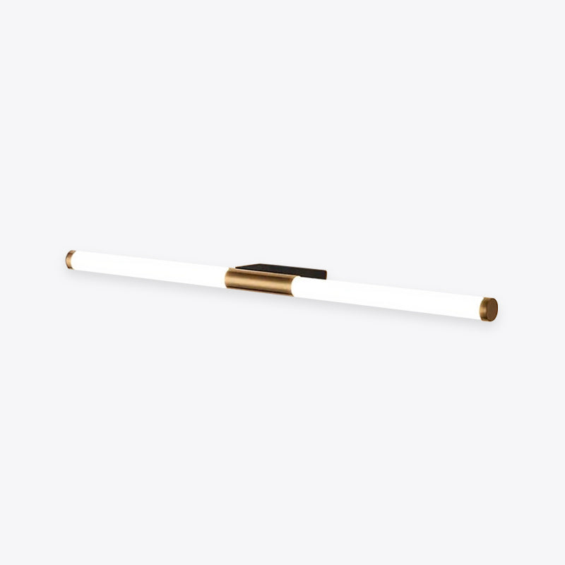 Aeri Minimalist Linear Wall Lamp, Gold-Neutral Decor