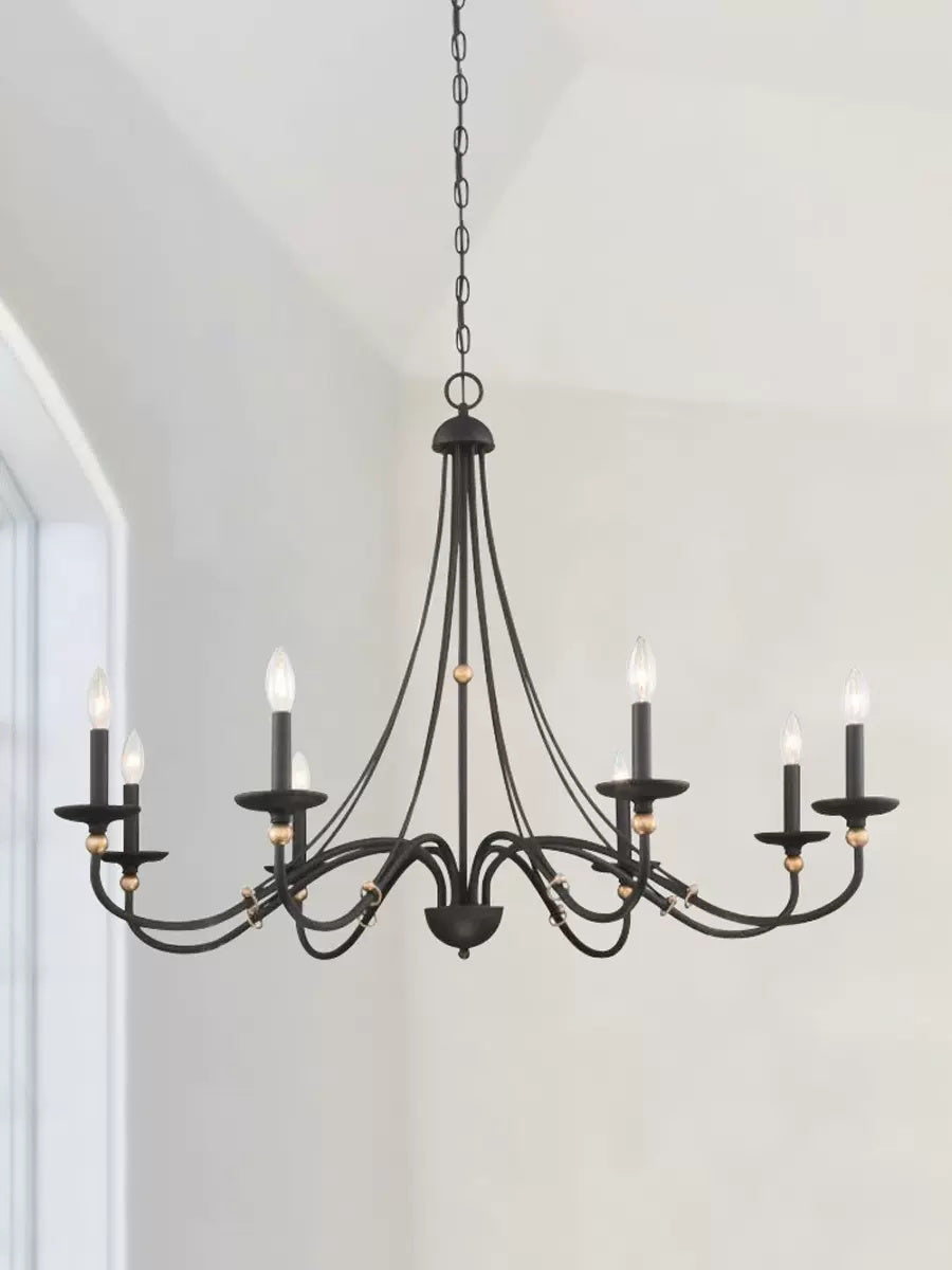 Avenerian Vintage Industrial County Chandelier
