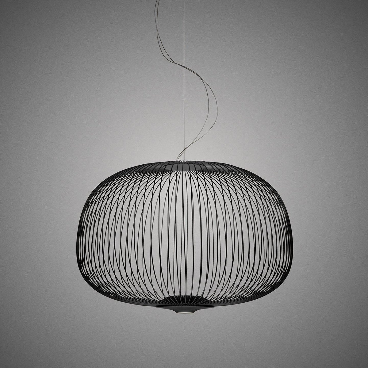 Lumio Lightweight Spokes Cage Pendant Light