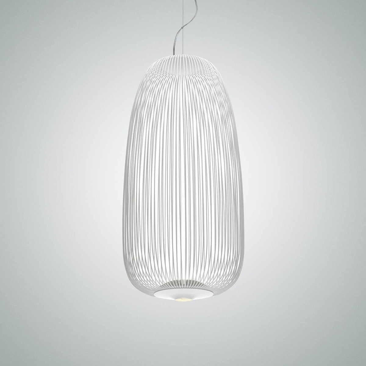 Lumio Lightweight Spokes Cage Pendant Light