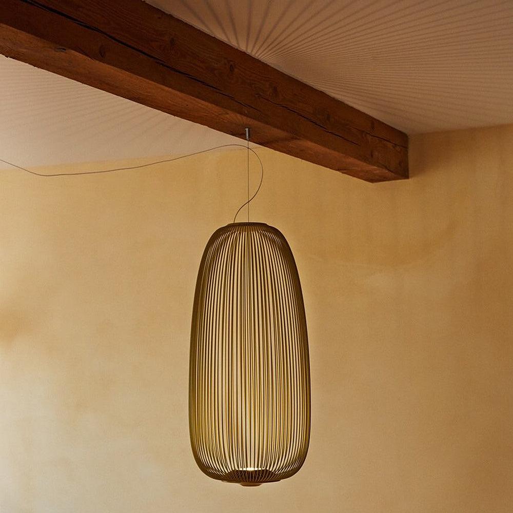 Lumio Lightweight Spokes Cage Pendant Light