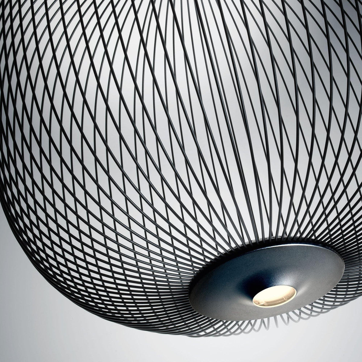 Lumio Lightweight Spokes Cage Pendant Light