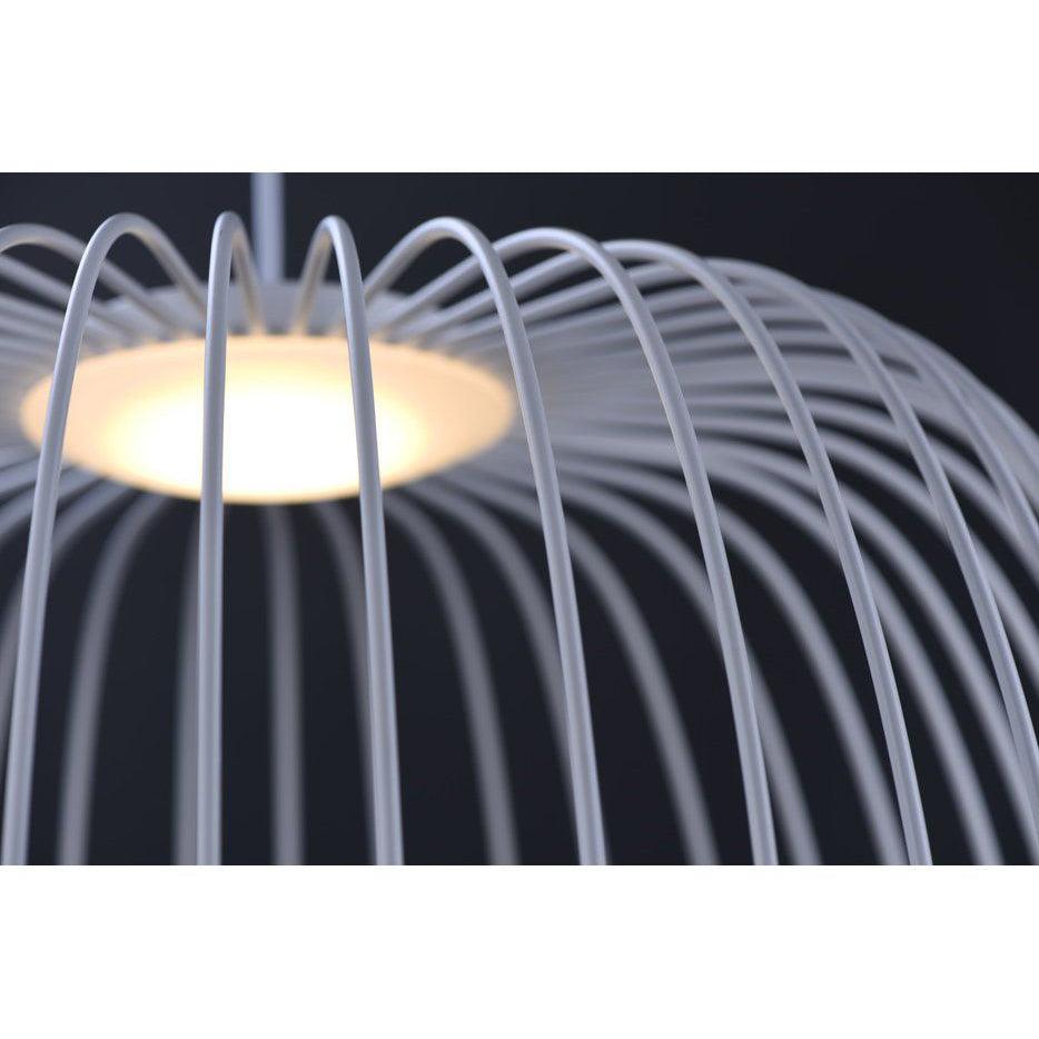 Lumio Lightweight Spokes Cage Pendant Light