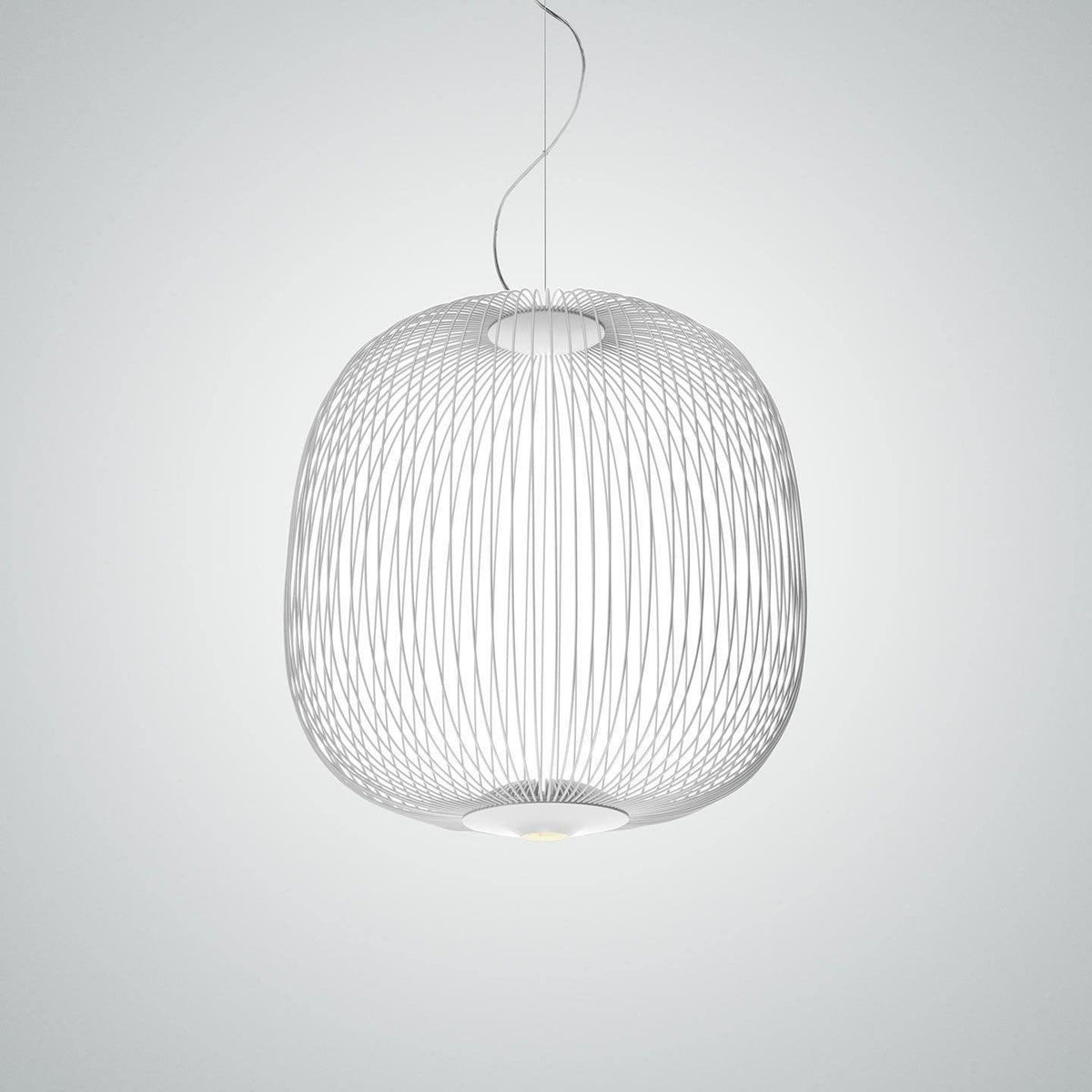 Lumio Lightweight Spokes Cage Pendant Light