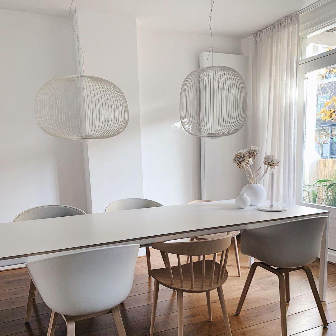Lumio Lightweight Spokes Cage Pendant Light