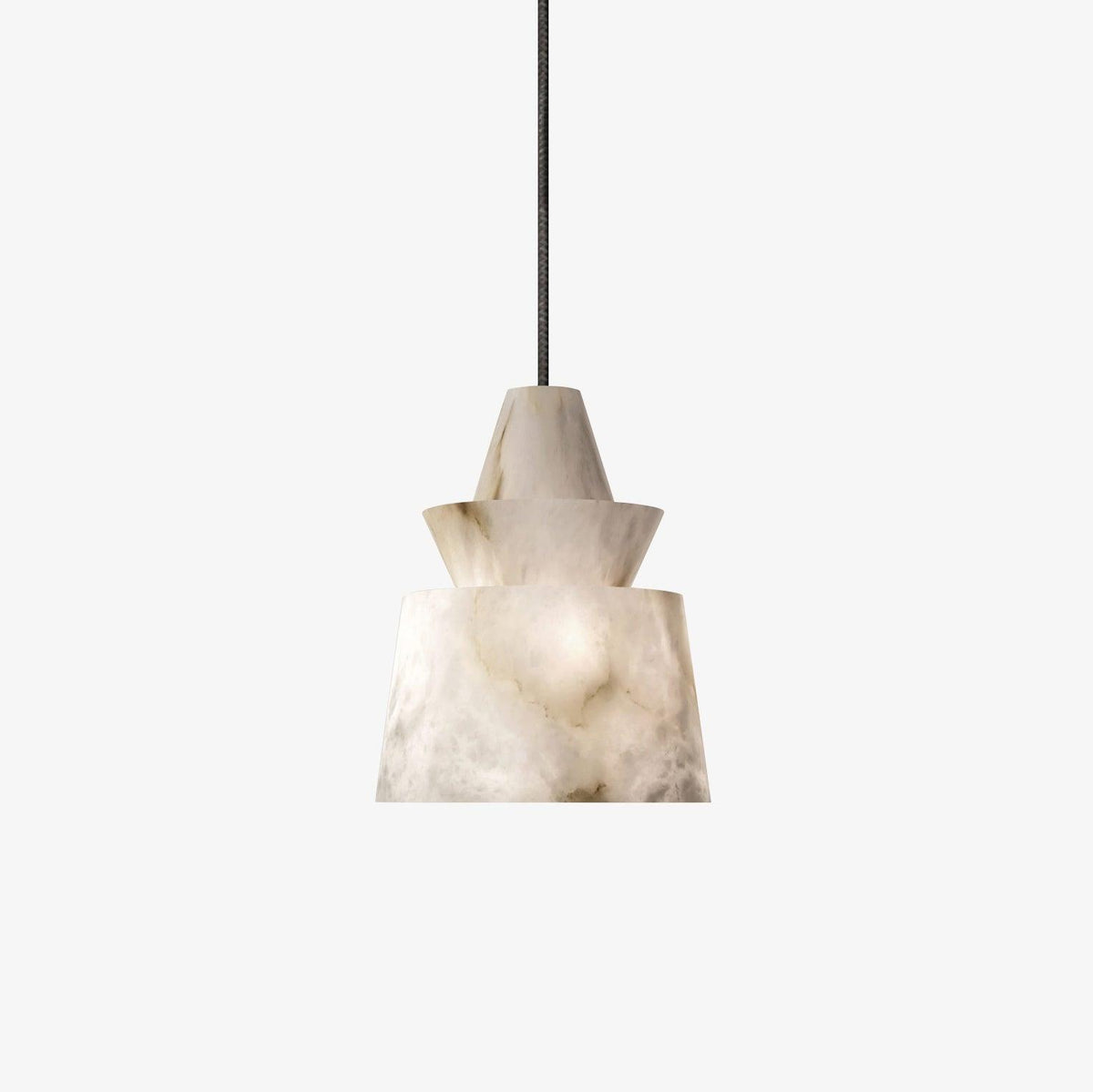 Curineth Minimalist Alabaster Pendant Light